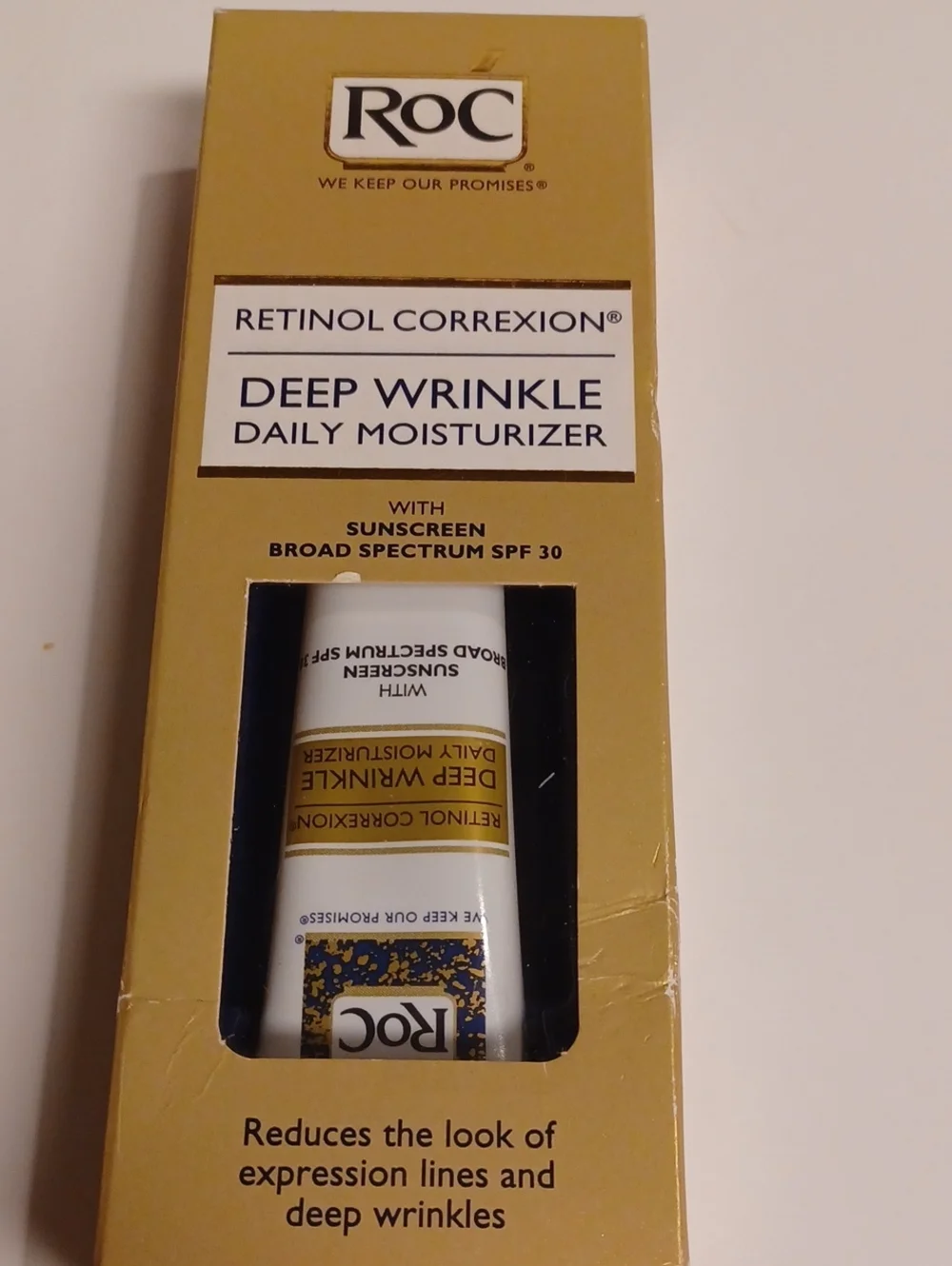 > Retinol Correxion Deep Wrinkle Daily Moisturizer & Night Cream - Gold